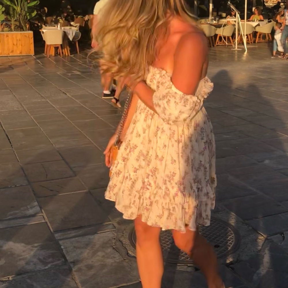 XS Garland Dress Rachelle Print by LPA